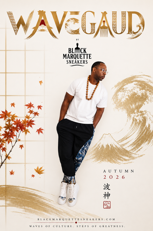 How to Style the Wavegaud Sneaker: Japanese Harem Pants, Heritage Socks & Modern Streetwear
